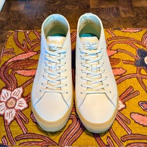 Seavees Men's California Special High Top Sneakers - Leather - White - Size 10